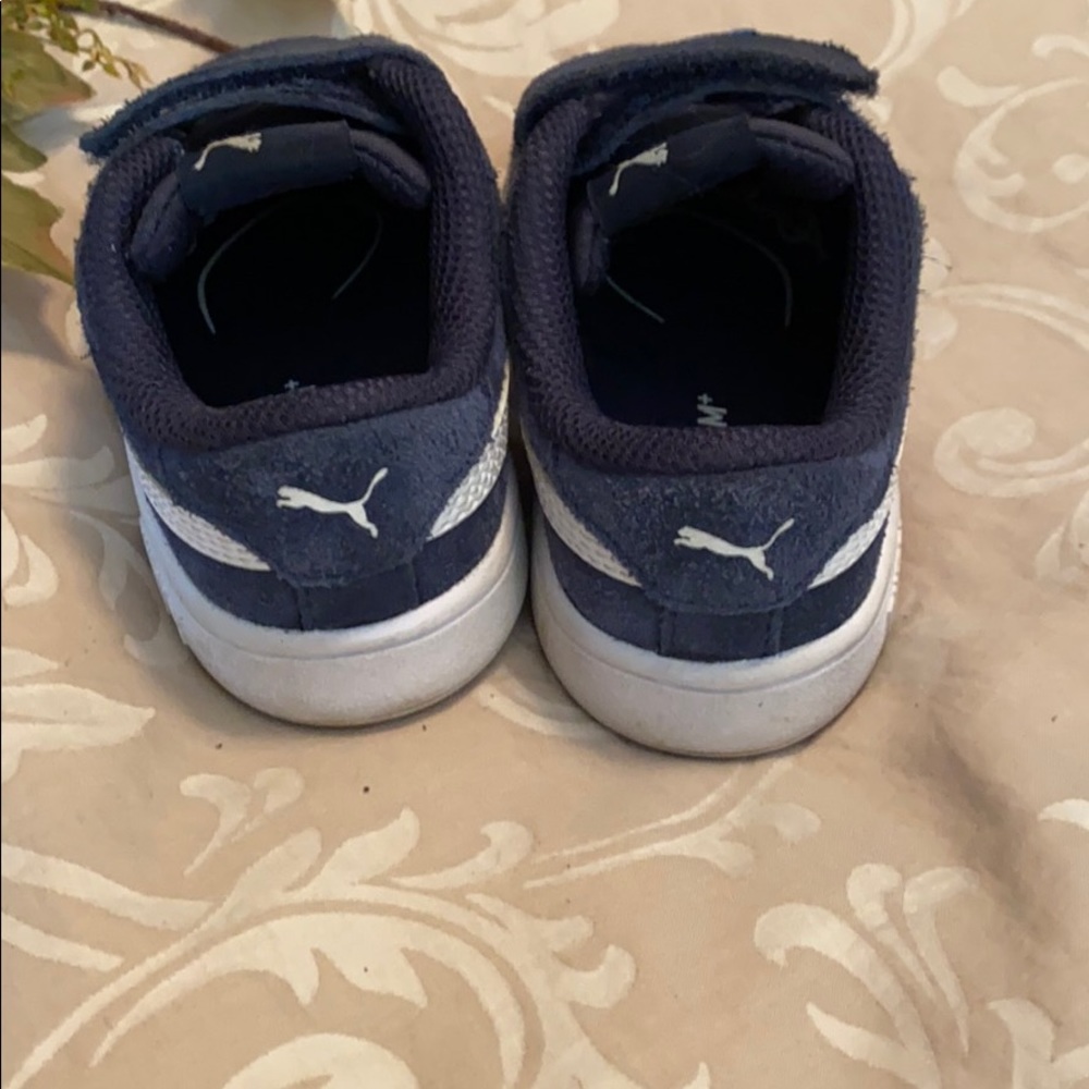 Navy Pumas Size Boy 7C - Picture 5 of 8